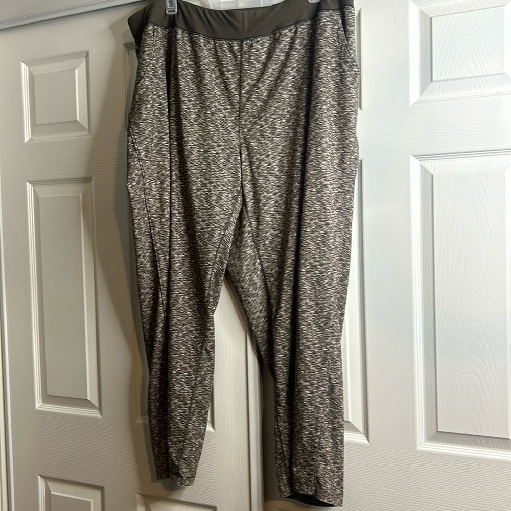Lands' End Gray Jogger Track Pants
